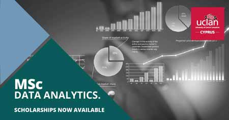 MSc Data Analytics στο Πανεπιστήμιο UCLan Cyprus