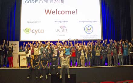 Το Πανεπιστήμιο UCLan Cyprus στηρίζει το Code Cyprus 2015