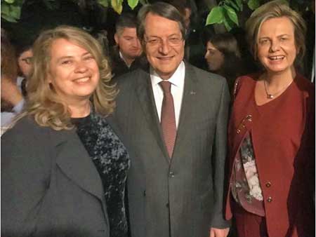 Εκπροσώπηση του Πανεπιστημίου Νεάπολις στην εκδήλωση για την ώρα της γης στο Προεδρικό Μέγαρο