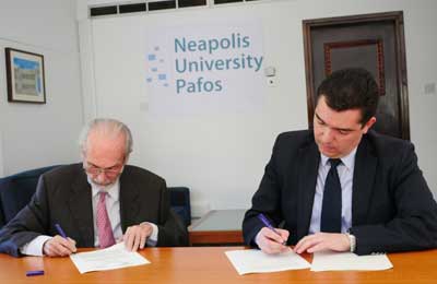 Μνημόνιο συνεργασίας υπέγραψαν Πανεπιστήμιο Νεάπολις και Υπουργείου Άμυνας