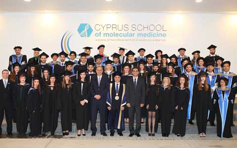 Πρώτη Τελετή Αποφοίτησης Σχολής Μοριακής Ιατρικής Κύπρου του ΙΝΓΚ
