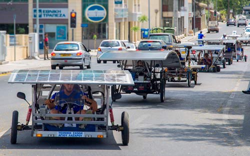 Πυρετώδεις προετοιμασίες για τον Αγώνα Ηλιακών Οχημάτων του Ινστιτούτου Κύπρου