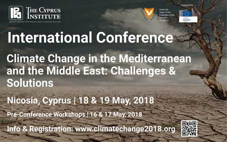 Διεθνές Συνέδριο για την Κλιματική Αλλαγή διοργανώνει το Ινστιτούτο Κύπρου