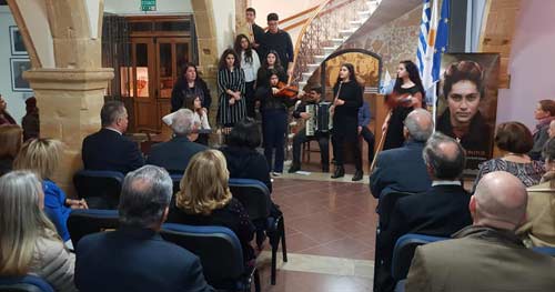 Εγκαίνια έκθεσης «Ακτίδες φωτός. Η γυναίκα στο Ολοκαύτωμα». Μουσεία Παγκυπρίου Γυμνασίου»