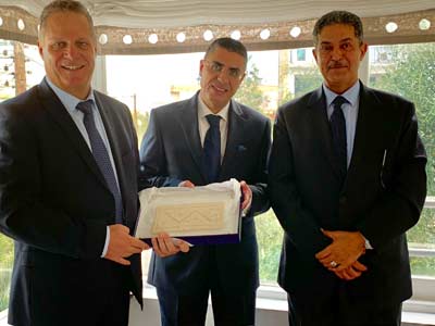 Επίσκεψη Γ. Γ. του Υπουργείου Ανώτερης Εκπαίδευσης της Ιορδανίας στο Υπουργείο Παιδείας