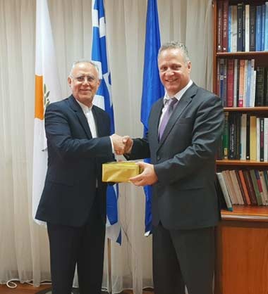 O Υπουργός Παιδείας συναντήθηκε με τον Πρέσβη της Ισλαμικής Δημοκρατίας του Ιράν