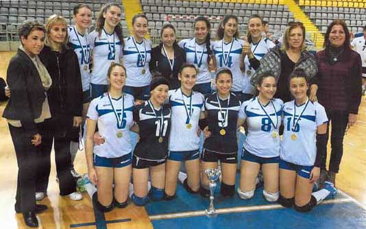 Το ΥΠΠ διοργανώνει τους Πανελλήνιους Αγώνες Πετοσφαίρισης Λυκείων στις 23-24 Απριλίου στη Λεμεσό