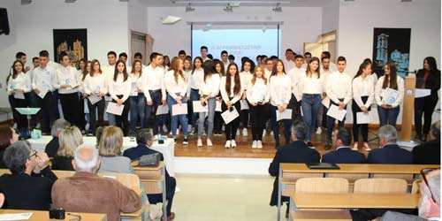 Πραγματοποιήθηκε η τελετή βράβευσης των άριστων μαθητών της Τεχνικής Σχολής Πάφου