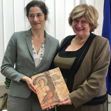 Συνάντηση Αίγλης Παντελάκη με Γ. Διευθύντρια του Οργανισμού Πανεπιστημίων Χωρών της Κοινοπολιτείας Image