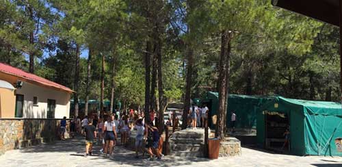 Βιωματικά εργαστήρια Παιδαγωγικού Ινστιτούτου σε θερινές κατασκηνώσεις παιδιών Πλατρών, Τροοδους