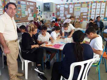 «Γονείς και παιδιά στην τάξη»… στο Ε΄ Δημοτικό Σχολείο Πάφου Αγίου Δημητρίου