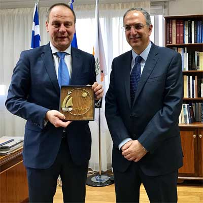 Συνάντηση Καδή με τον Ευρωπαίο Επίτροπο Εκπαίδευσης Τιμπόρ Νάβρατσιτς