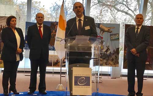 Με έκθεση έργων Κυπρίων μαθητών έγινε η έναρξη της Κυπριακής Προεδρίας της Επ. Υπουργών του ΣτΕ