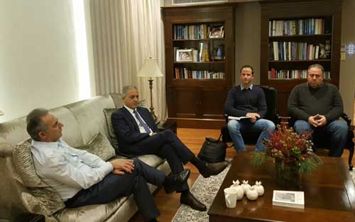 Συνάντηση ΠΑΔΕΔ Πρωτοπορίας με τον Πρόεδρο του ΔΗΣΥ Αβέρωφ Νεοφύτου