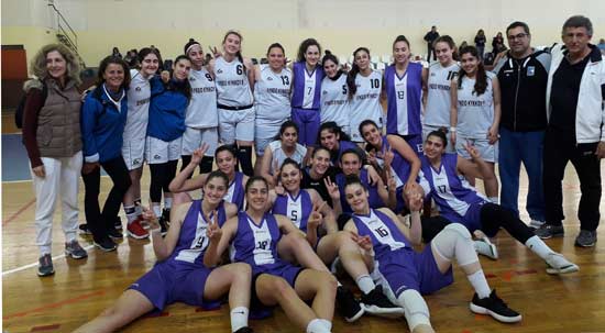 Εκπληκτικές εμφανίσεις του Λυκείου Κύκκου Β στο Πανελλήνιο Σχολικό Πρωτάθλημα Καλαθόσφαιρας