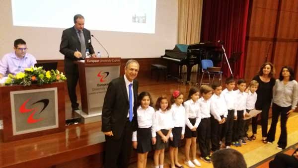 Tελετή βράβευσης σχολείων πανελλήνιου διαγωνισμού: Κύπρος 1974-2015, Δεν ξεχνώ, Διεκδικώ, Δημιουργώ