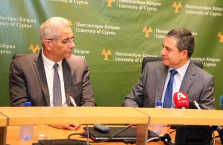 Τα προβλήματα που αντιμετωπίζει το Πανεπιστήμιο Κύπρου συζήτησαν ο Γ.Γ. του ΑΚΕΛ και ο Πρύτανης