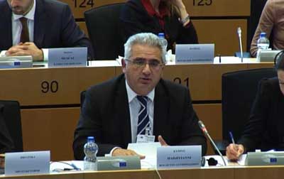 Παρέμβαση του Κυρ. Χατζηγιάννη στις εργασίες της Δ.Σ. της Επ. Πολιτισμού και Παιδείας του ΕΚ