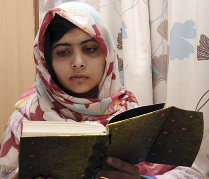 Στην Πακιστανή μαθήτρια Μαλάλα απονέμεται το βραβείο Ζαχάρωφ του Ευρ. Κοινοβουλίου