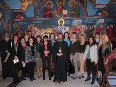 Φοιτητική ομάδα Ελληνικής γλώσσας από το Παιδαγωγικό Ινστιτούτο Κύπρου στην Αρχιεπισκοπή