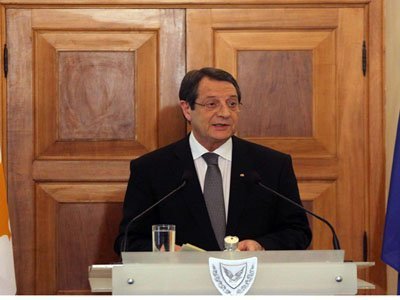 Αναστασιαδης: Η Κύπρος θα τα καταφέρει. Είναι ώρα σκληρής δουλειάς