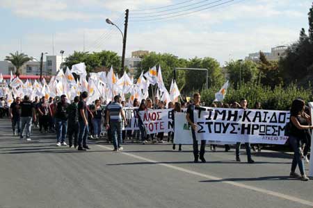 Φοιτητές και μαθητές καταδίκασαν την ανακήρυξη του ψευδοκράτους