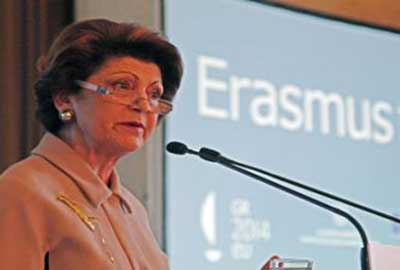 Το πρόγραμμα «Erasmus +» εγκαινιάζει στην Κύπρο την Παρασκευή η Επίτροπος Βασιλείου