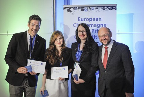 Οι τρεις νικητές του Βραβείου Καρλομάγνου για τη Νεολαία 2013